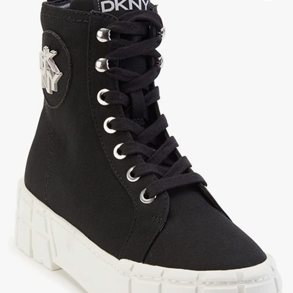 DKNY New Slip-on Combat Booties - Picture 3 of 12